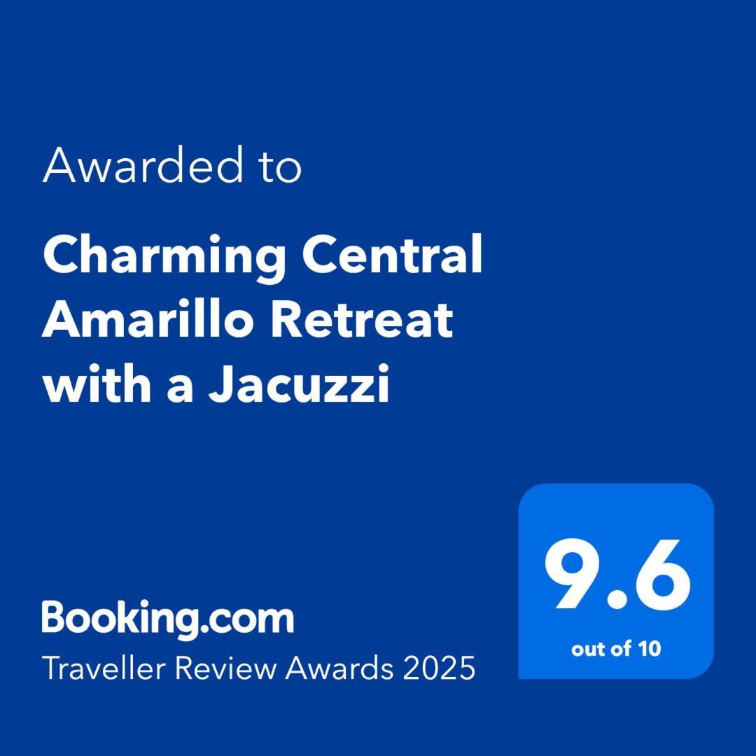 Charming Central Amarillo Retreat With A Jacuzzi Dış mekan fotoğraf